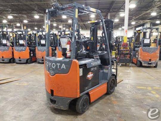 2020 Toyota 8FBCU25 Electric Forklift - 123Forklift