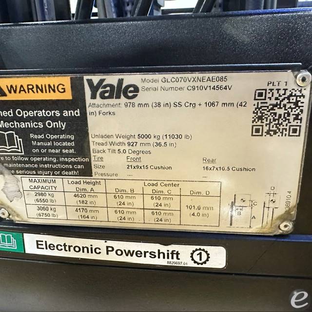 2021 Yale GLC070VX