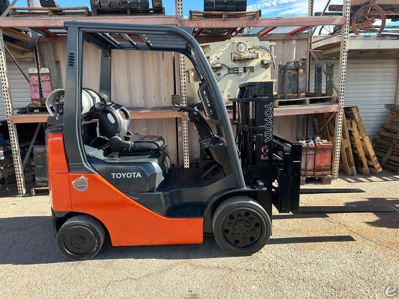 2012 Toyota 8FGCU20 LP Gas Forklift...