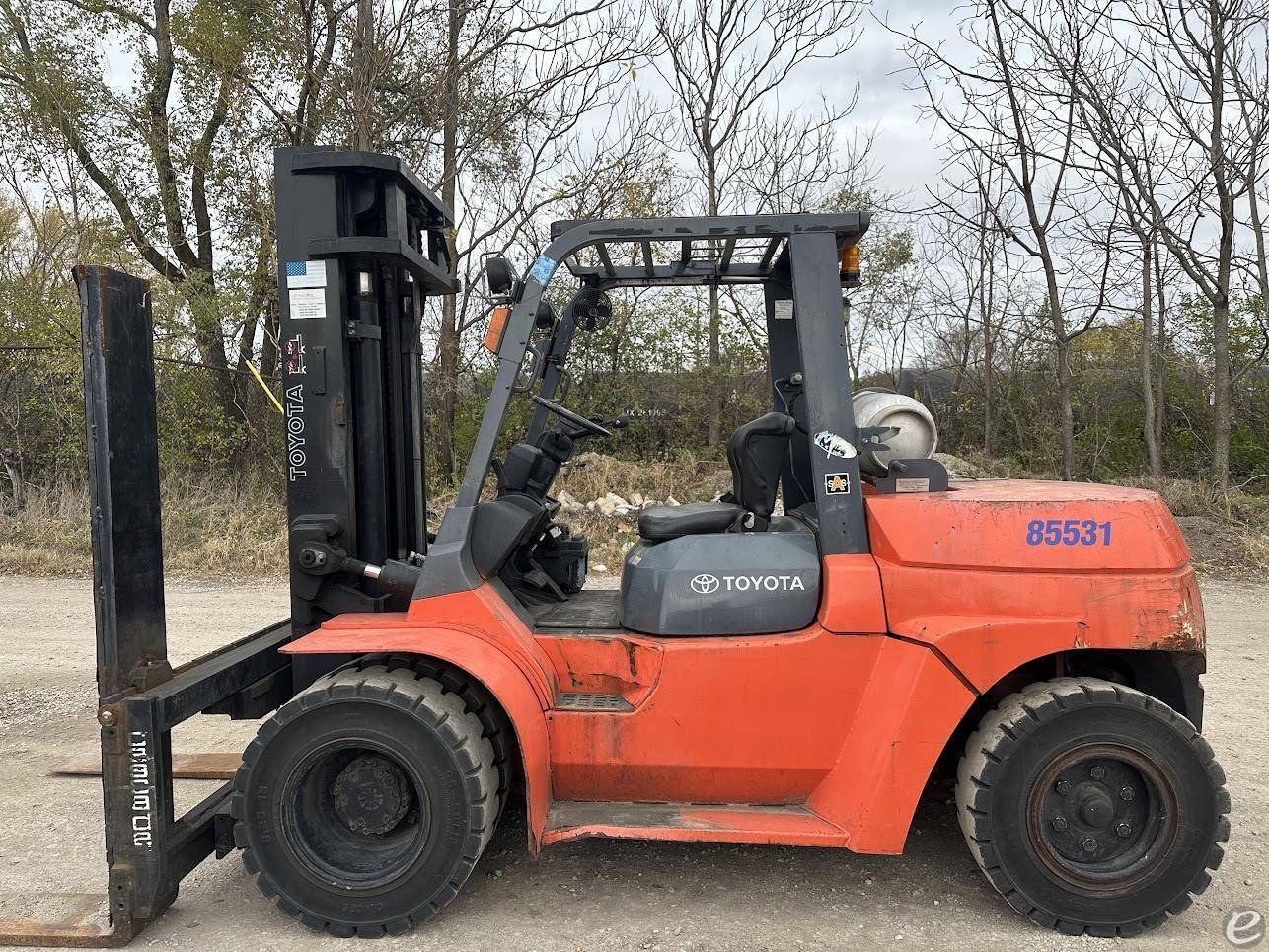 2014 Toyota 7FGU60 LP Gas Forklift