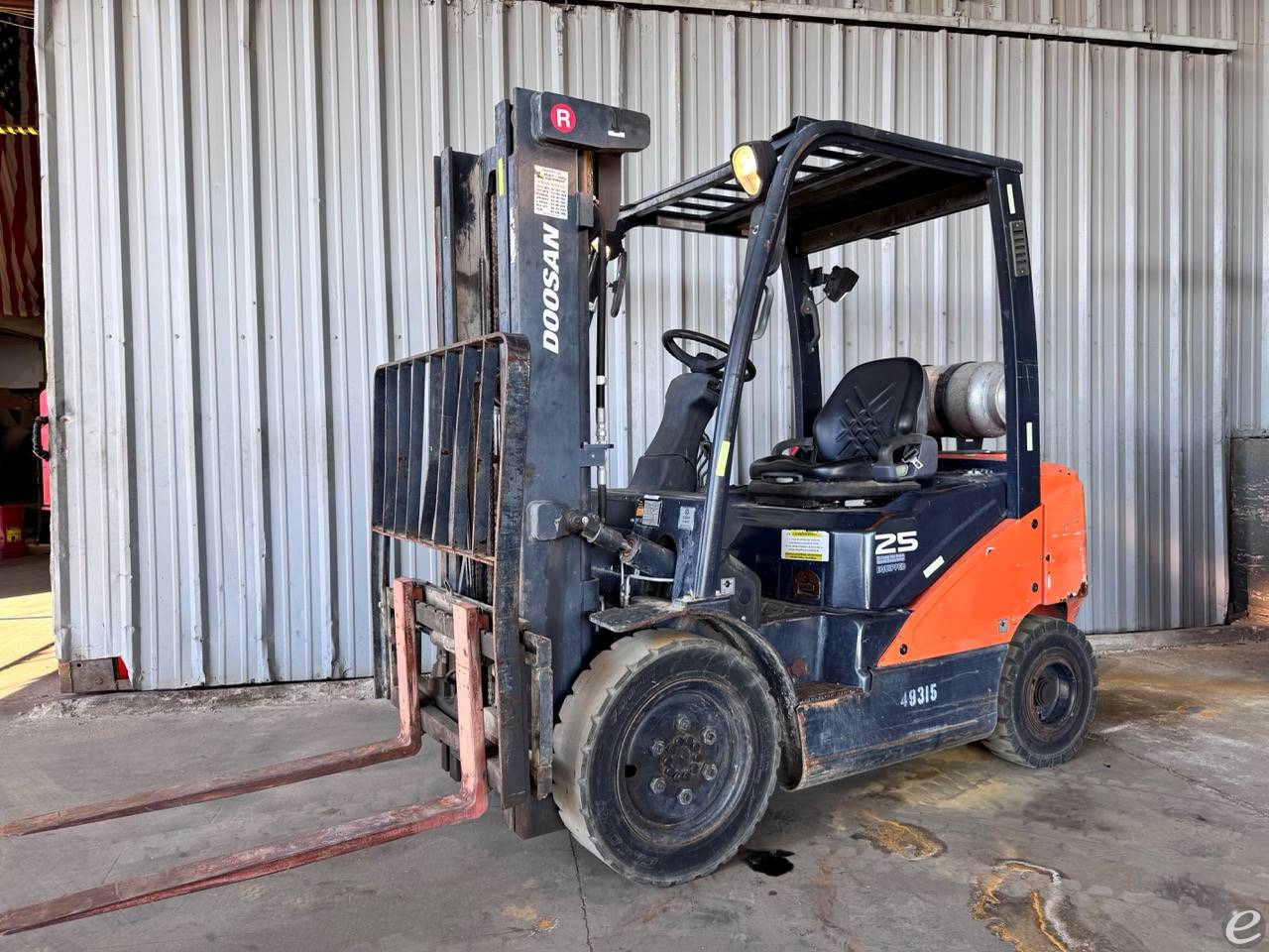 2017 Doosan G25N-7 LP Gas Forklift