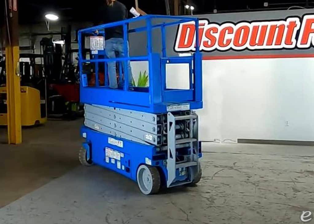 2015 Genie GS-2632 Electric Scissor Lift - 123Forklift