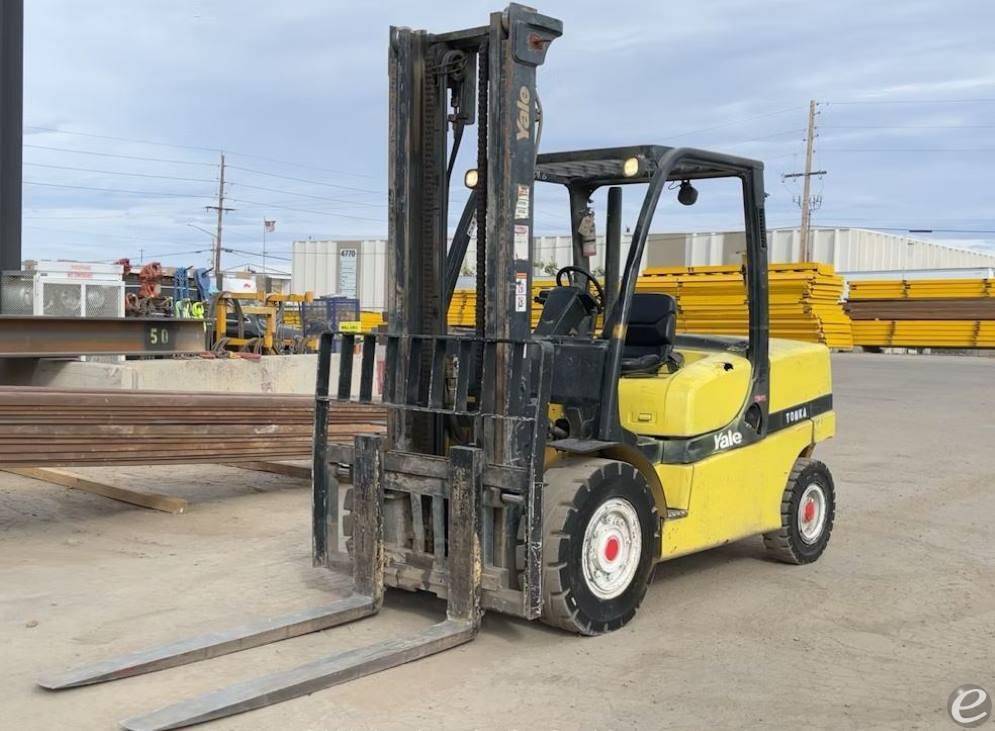 2007 Yale GDP100VXNCGV111 Diesel Forklift - 123Forklift