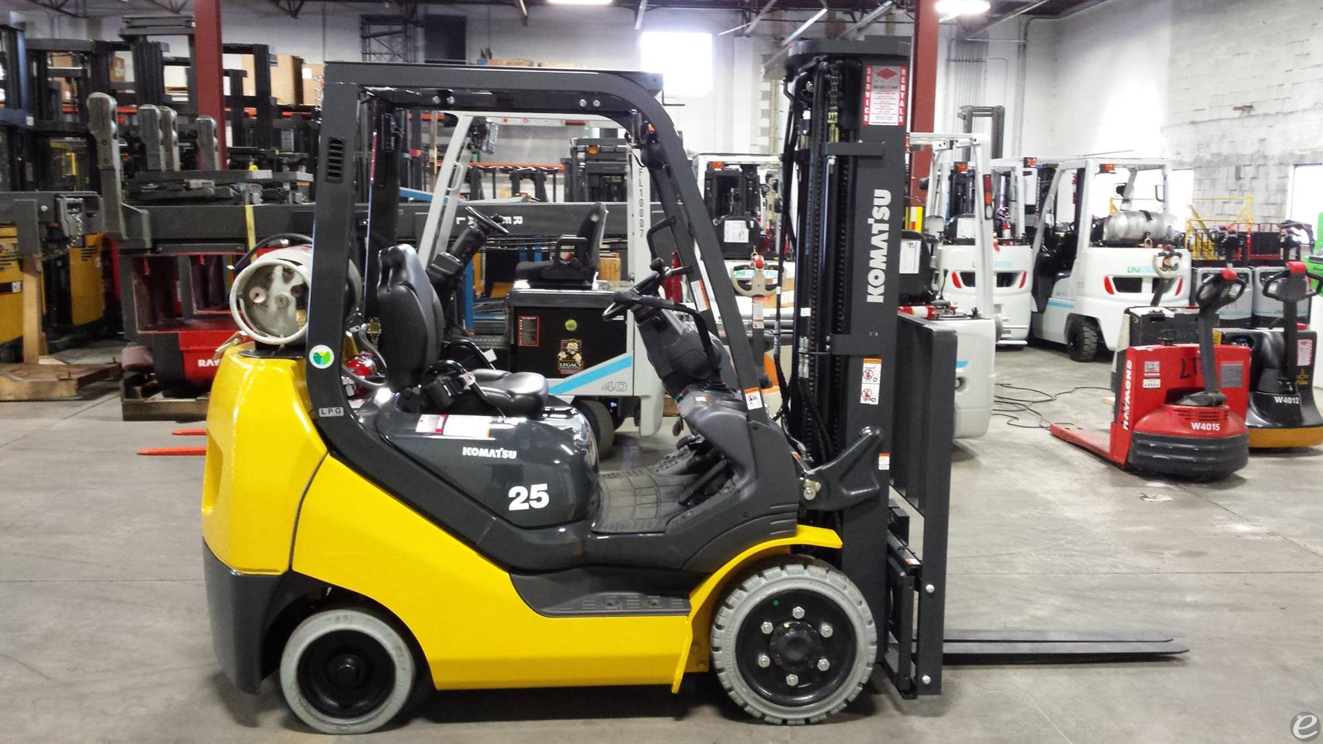 2016 Komatsu FG25ST-16 LP Gas Forklift - 123Forklift