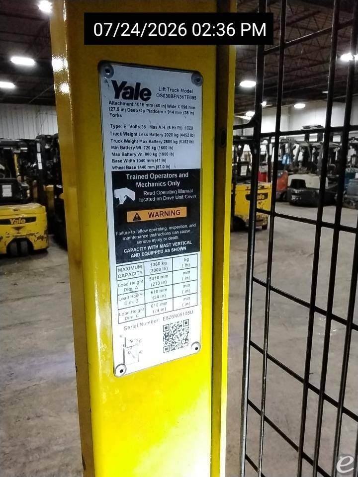 2020 Yale OS030BF