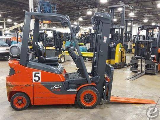 2018 Linde HT25CT LP Gas Forklift