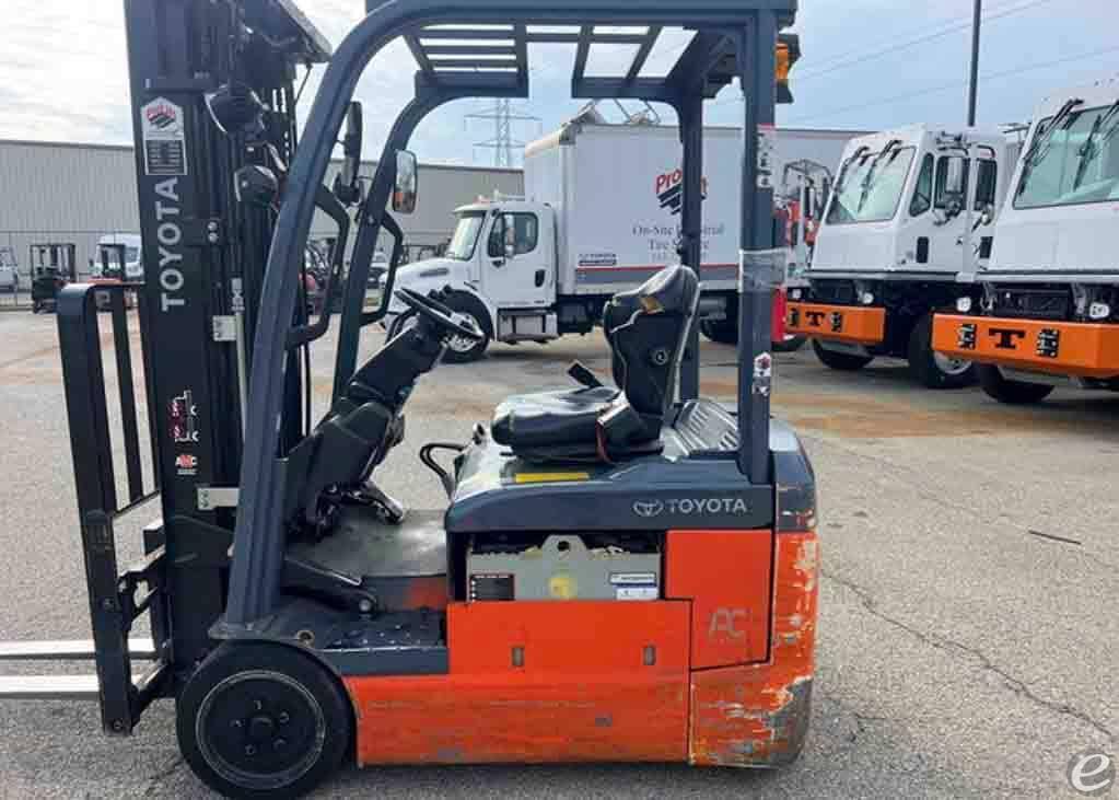 2017 Toyota 8FBE18U Electric Forklift - 123Forklift