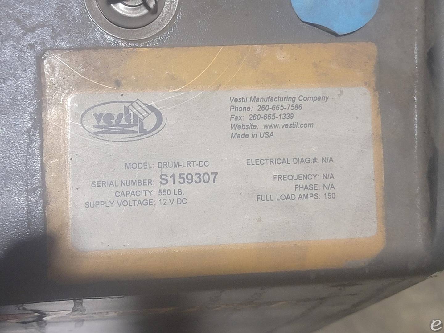 Vestil DRUM-LRT-DC