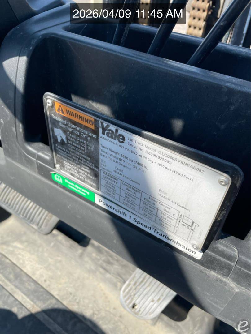 2018 Yale GC040SVX