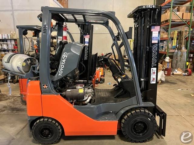  Toyota 8FGU18 LP Gas Forklift