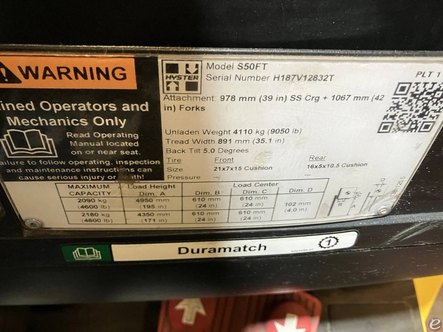 2020 Hyster S50FT