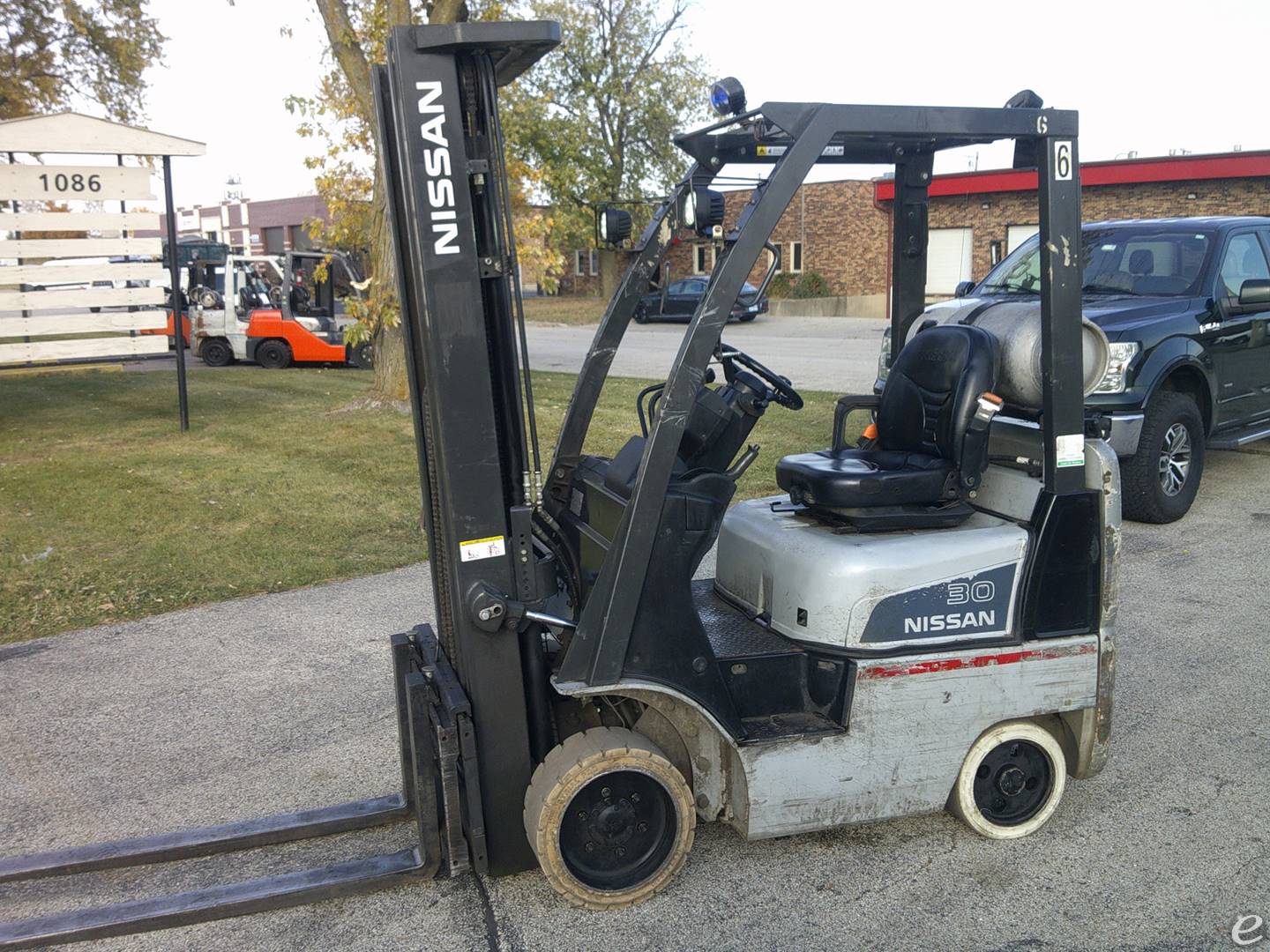 2013 Nissan                                             MCP1F1A15LV LP Gas Forklift - 123Forklift