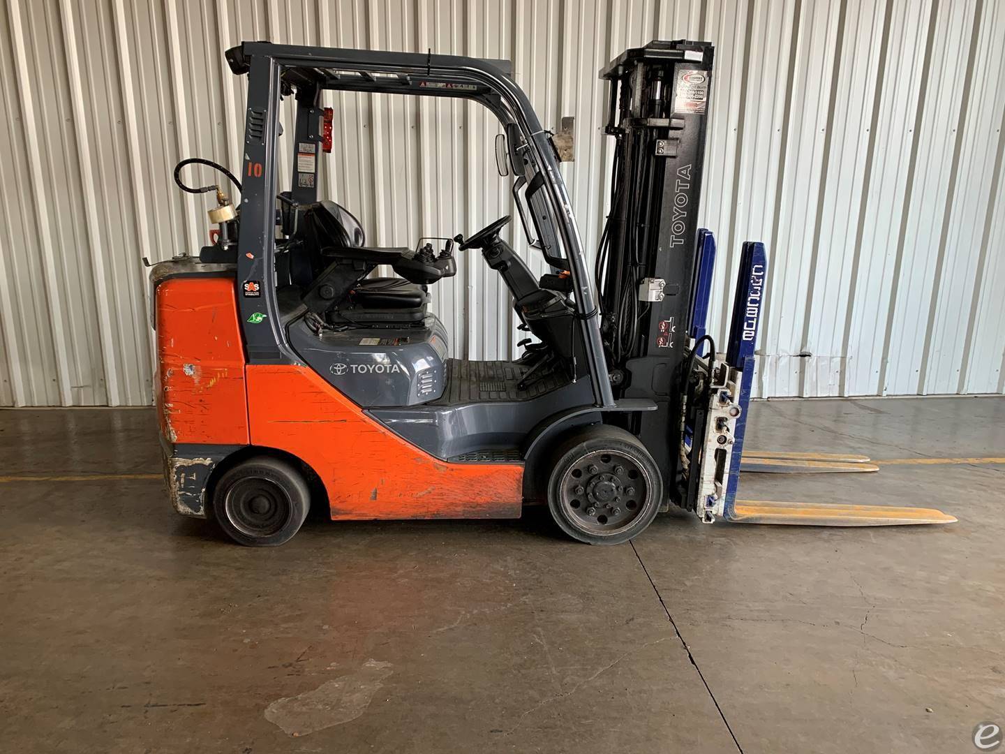 2019 Toyota 8FGCU32 LP Gas Forklift...