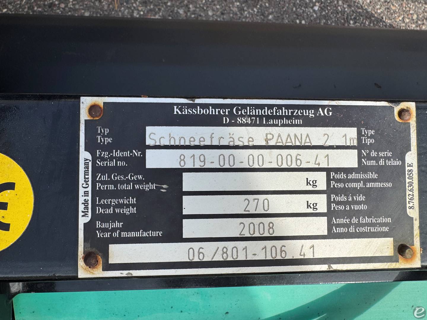 2008 Used Pisten Bully PAANA