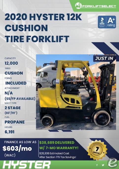 2020 Hyster S120