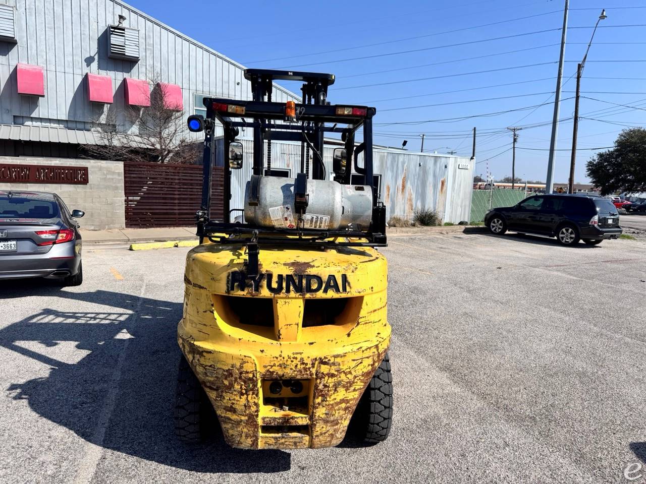 2010 Hyundai 45L-7A LP Gas Forklift - 123Forklift