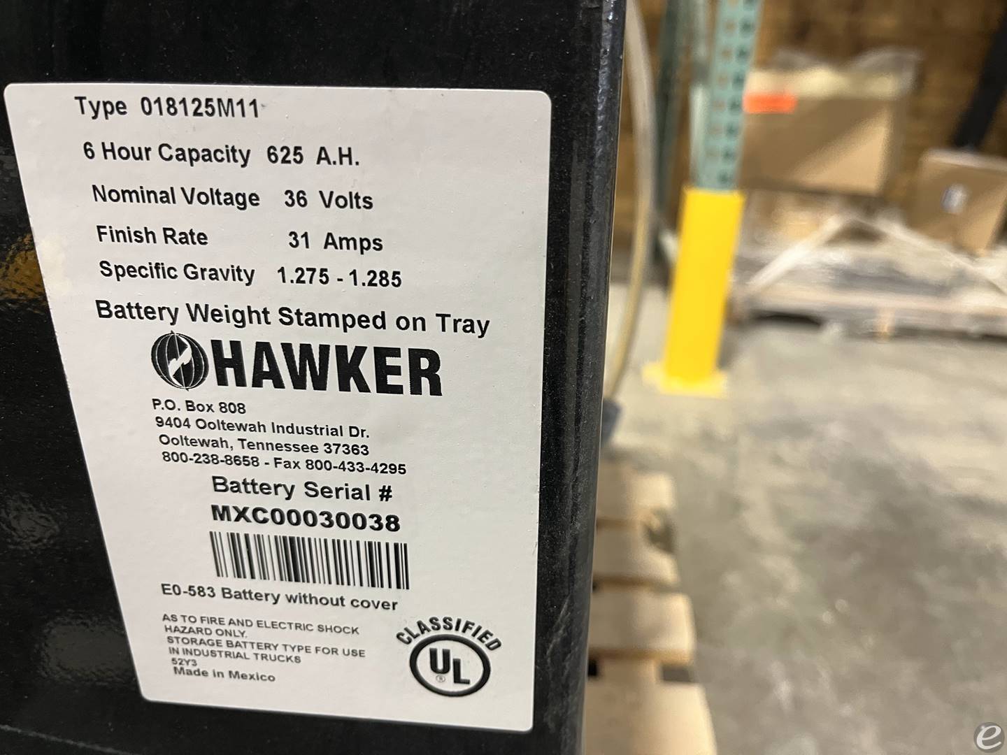 2024 Hawker 18125F11