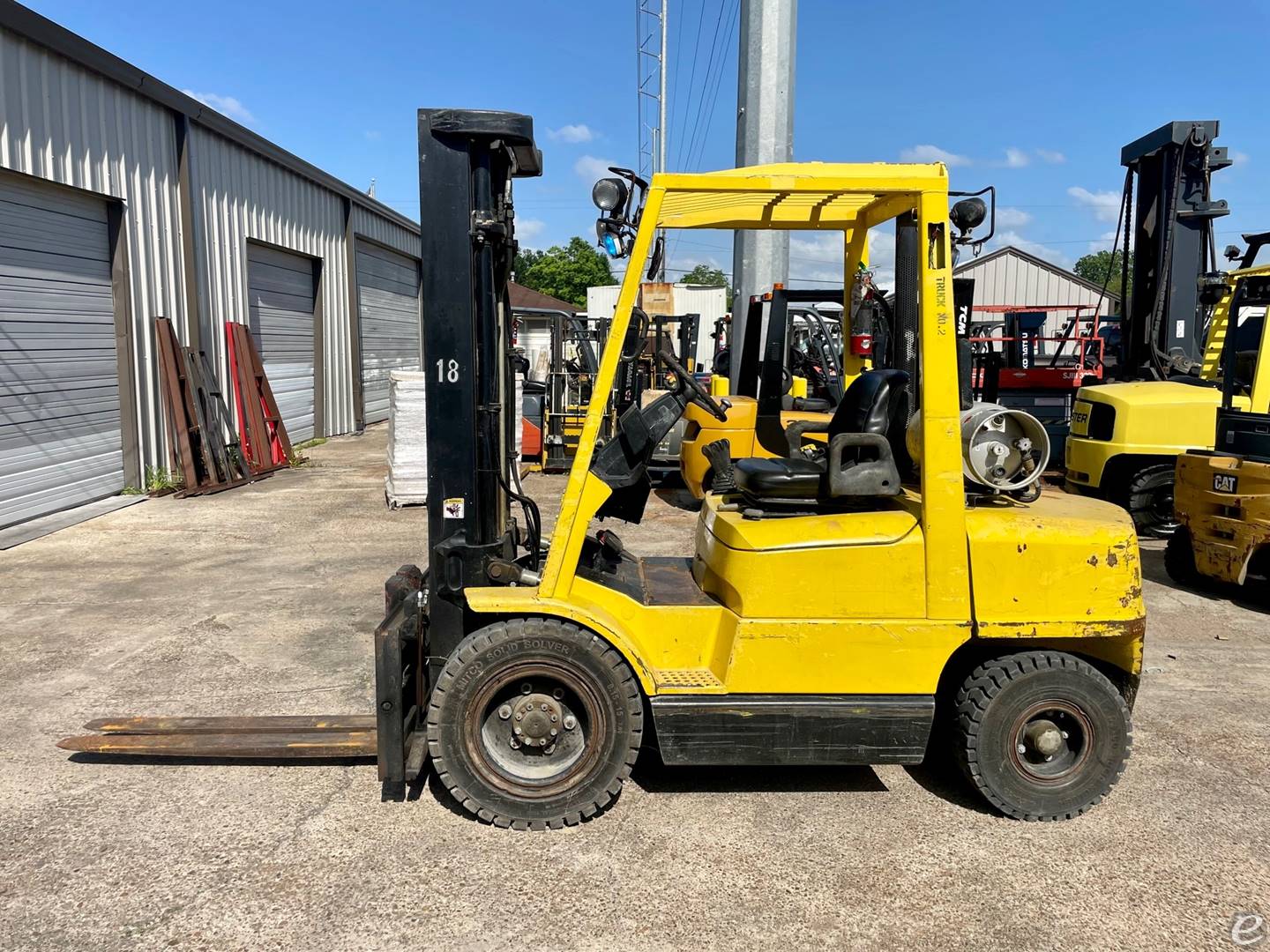 2003 Hyster H65XM LP Gas Forklift - 123Forklift