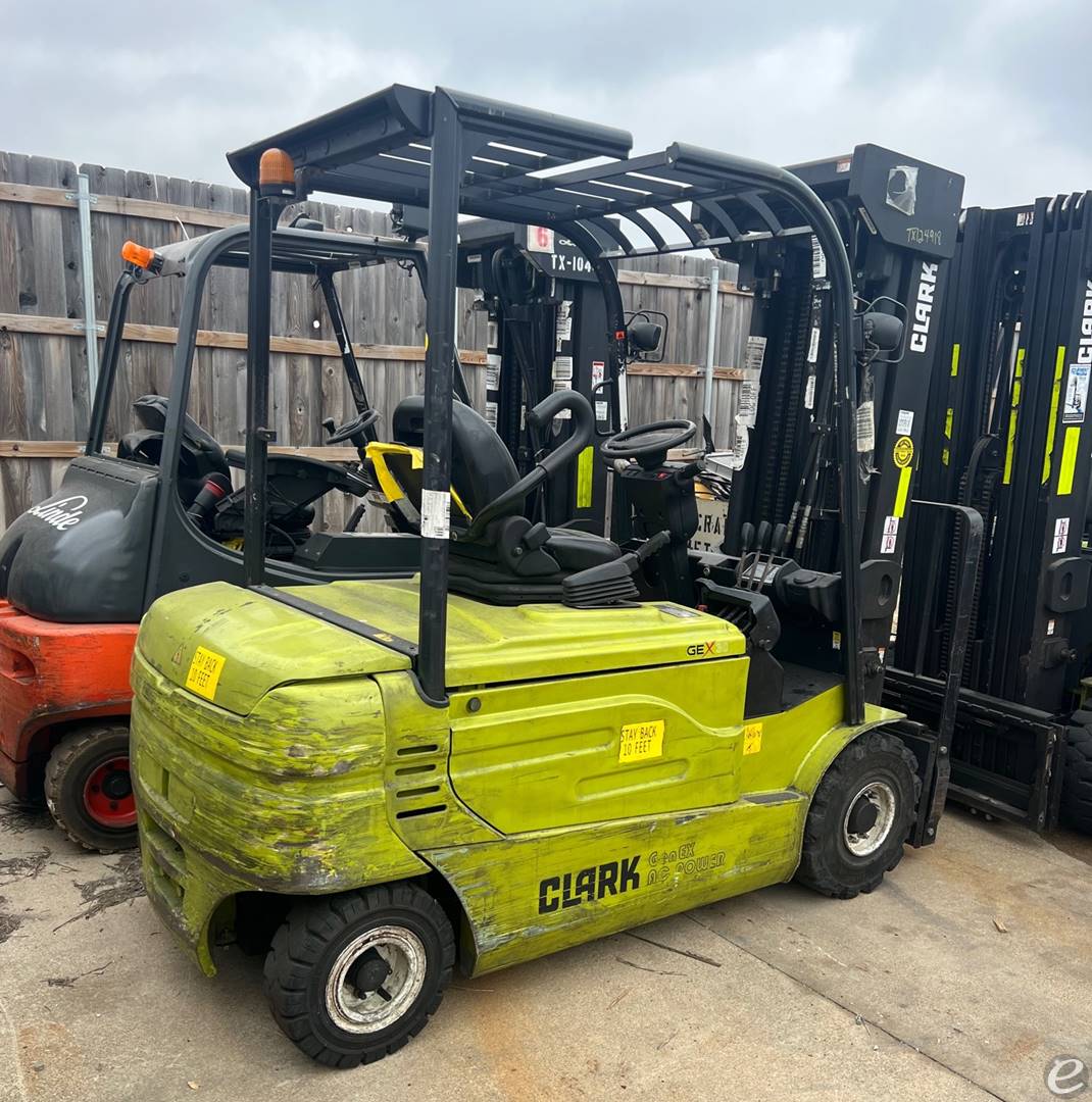 2012 Clark GEX30 Electric Forklift - 123Forklift