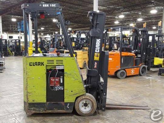 2018 Clark ESX15S Electric Forklift...