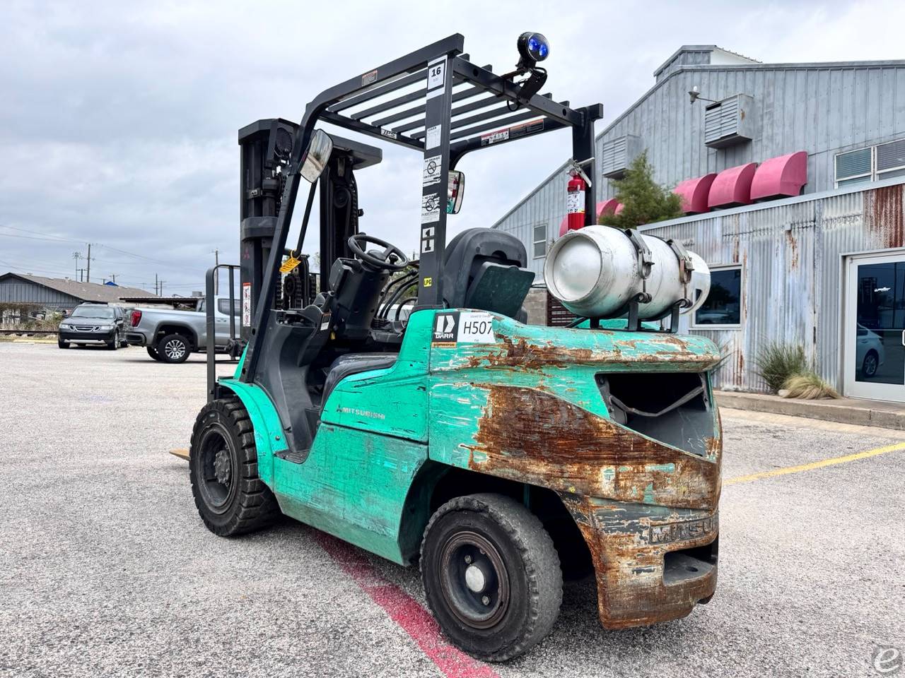 2017 Mitsubishi FG30N LP Gas Forklift - 123Forklift