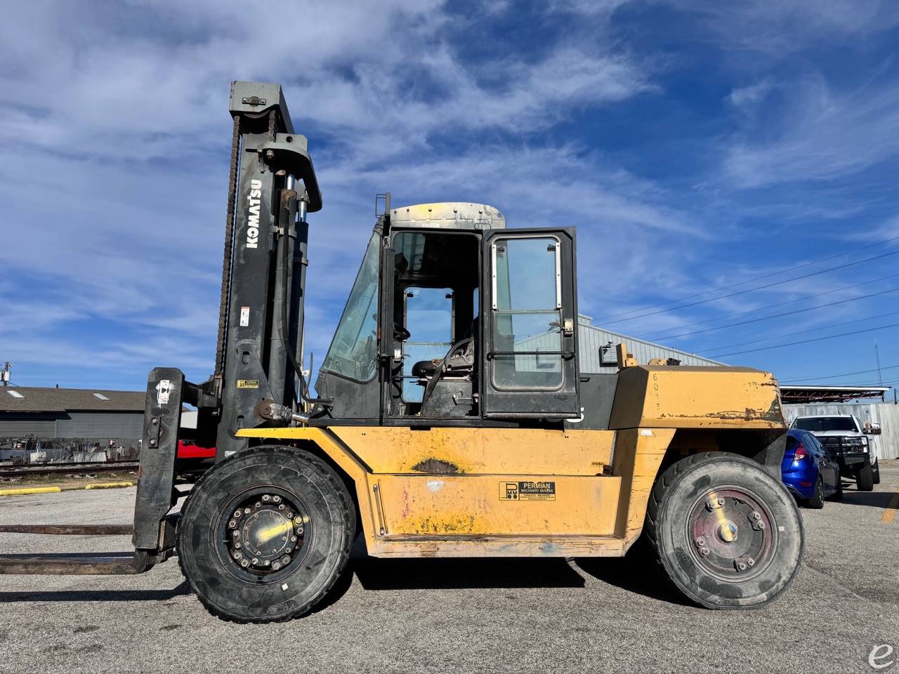 2008 Komatsu FD135T-8 Diesel Forklift - 123Forklift