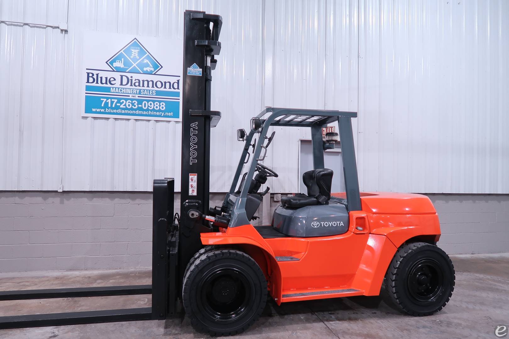 2006 Toyota 7FDU60 Diesel Forklift - 123Forklift