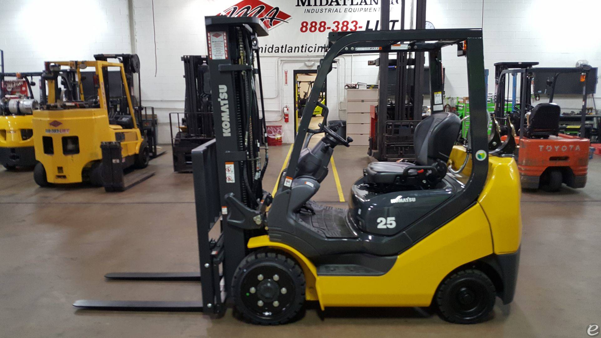 2019 Komatsu FG25ST-16 LP Gas Forklift - 123Forklift
