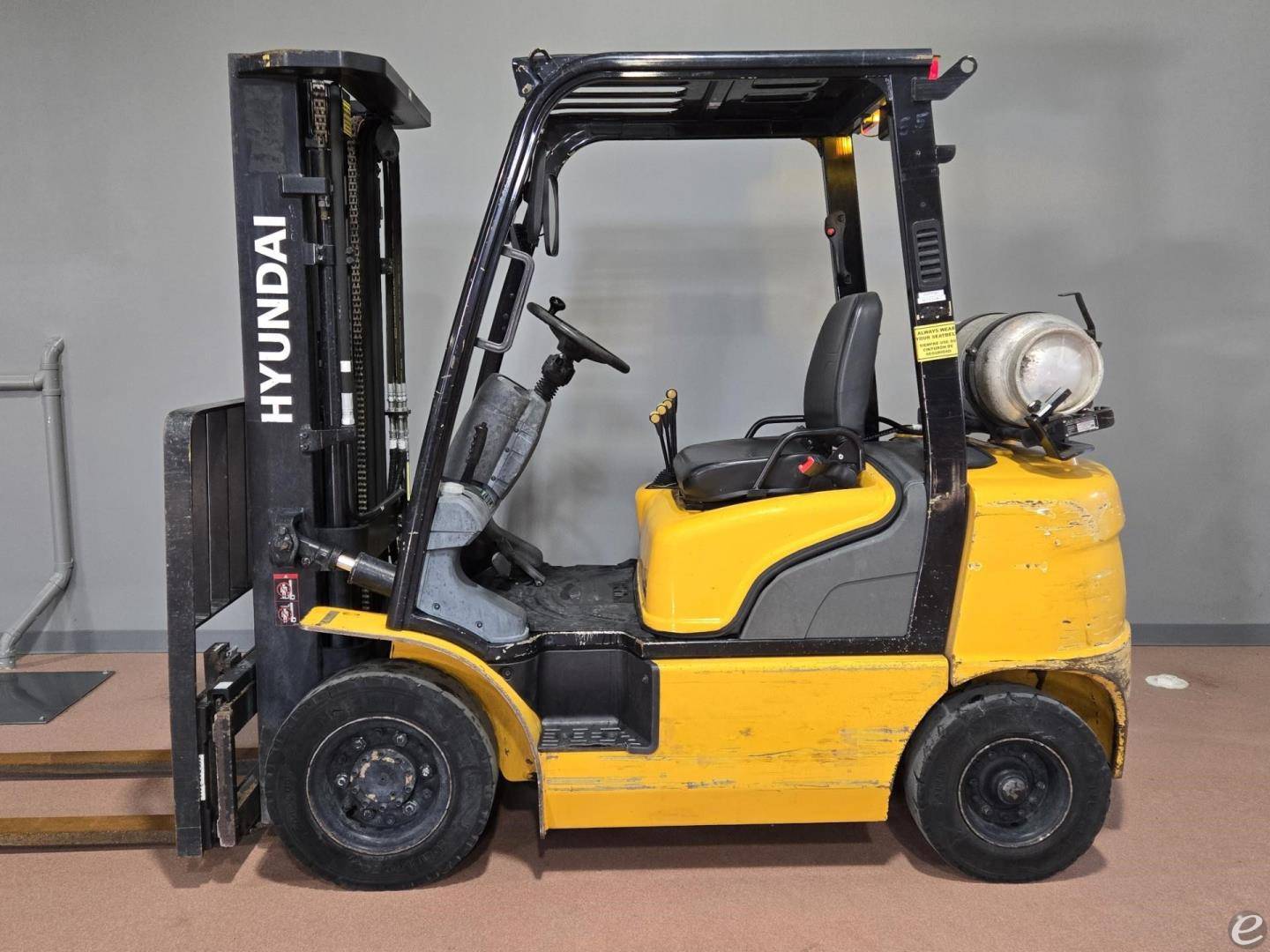 2021 Hyundai 25L-7A LP Gas Forklift...