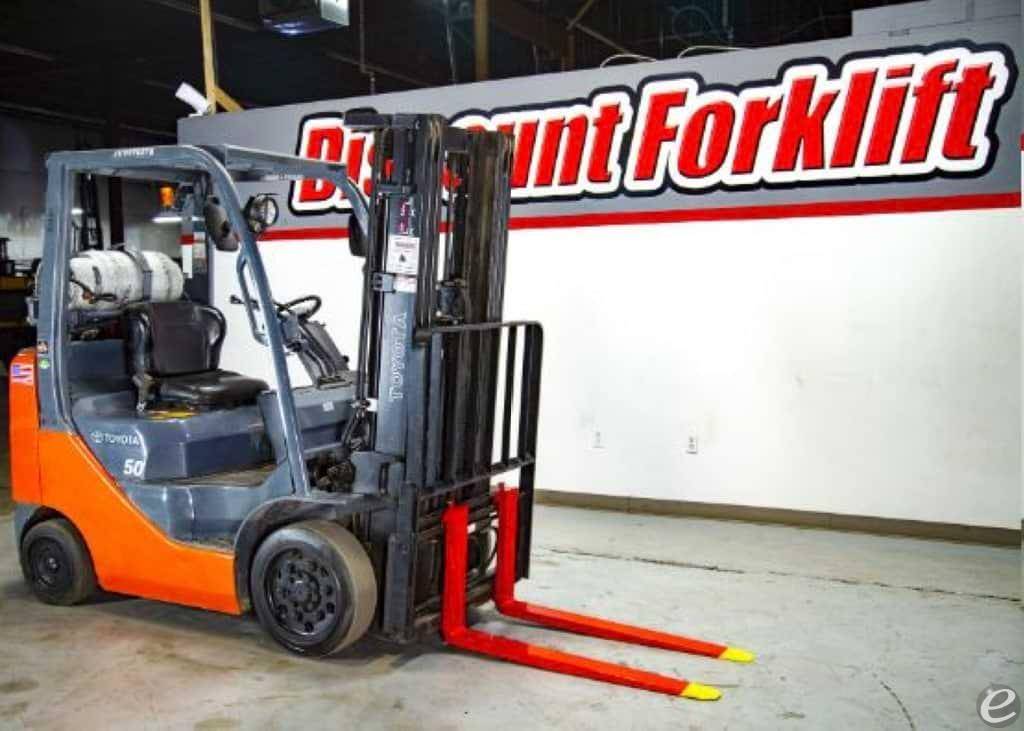 2016 Toyota 8FGCU25 LP Gas Forklift - 123Forklift