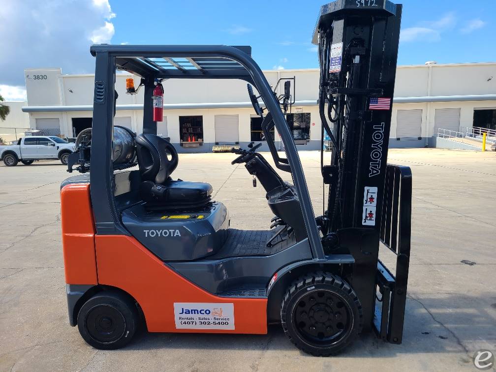2015 Toyota 8FGCU25 LP Gas Forklift...