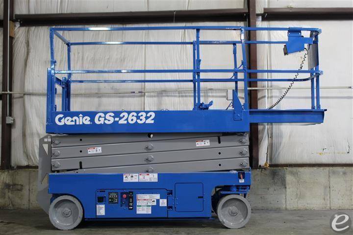 2014 Genie GS2632 Electric Scissor Lift - 123Forklift
