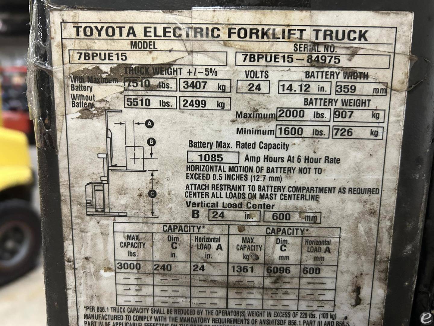2017 Toyota 7BPUE15