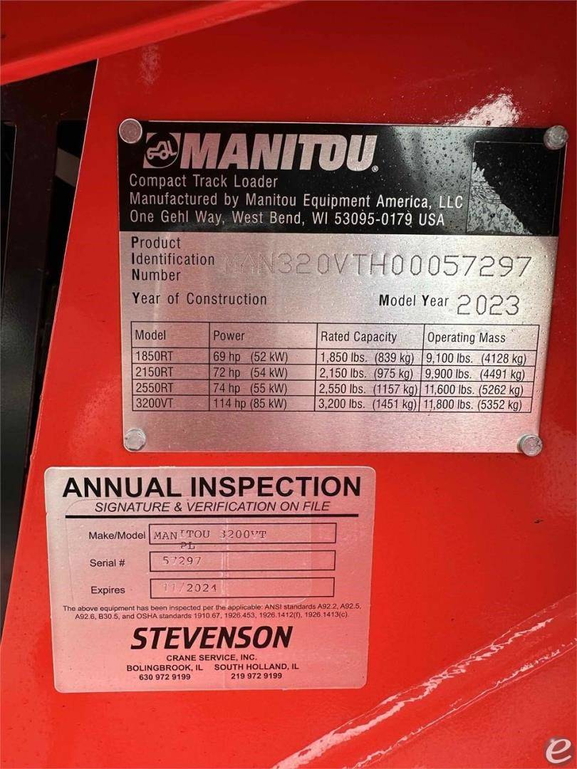 2023 Manitou 3200VT