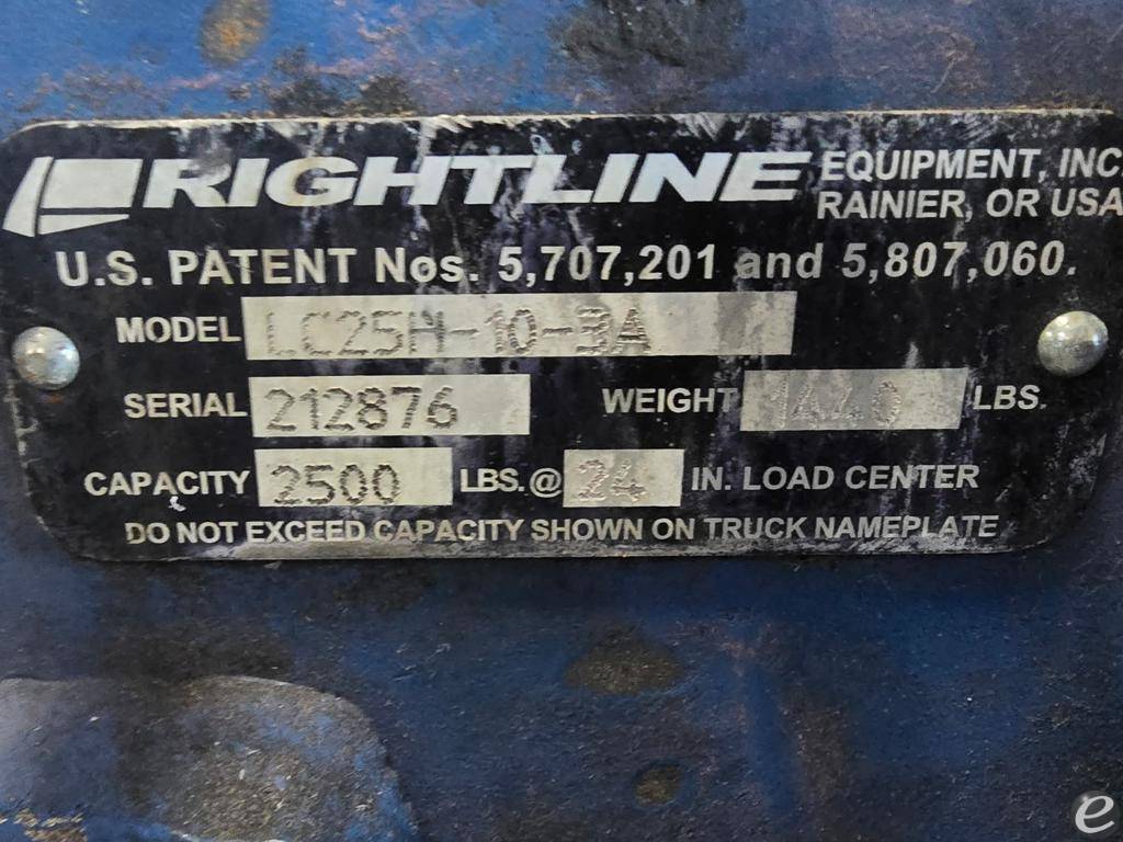 Rightline LC25H-10-3A