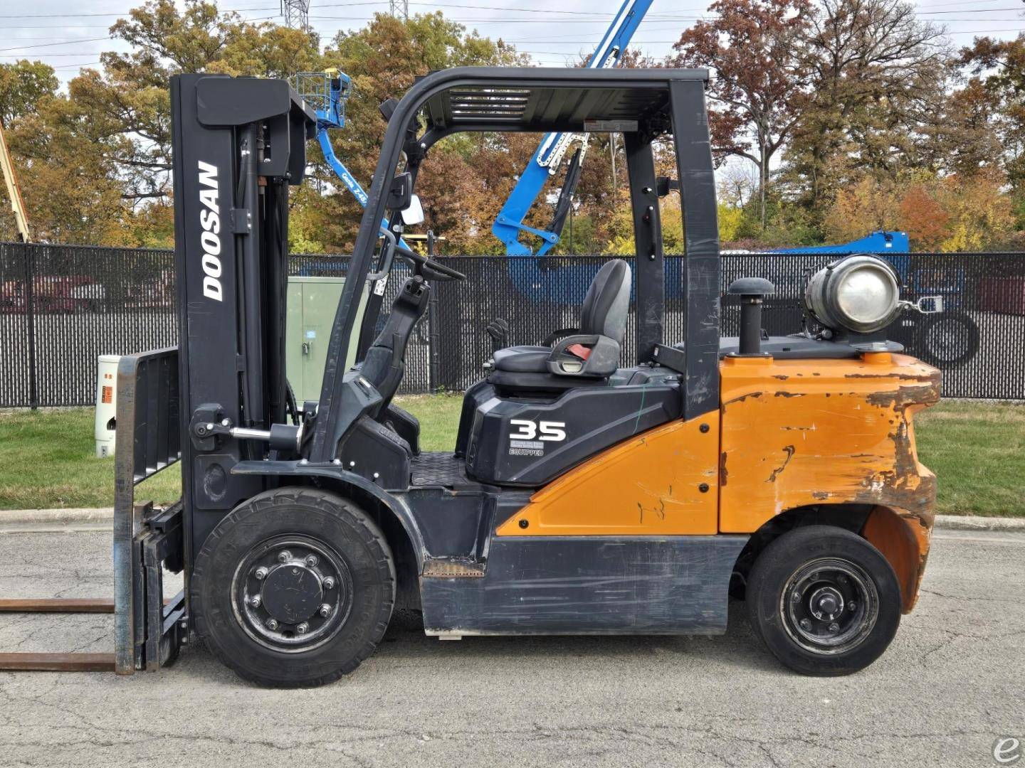 2020 Doosan G35S-7 LP Gas Forklift