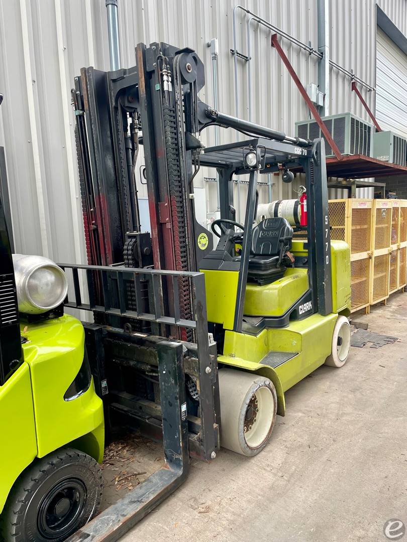 2017 Clark CGC70 LP Gas Forklift - 123Forklift