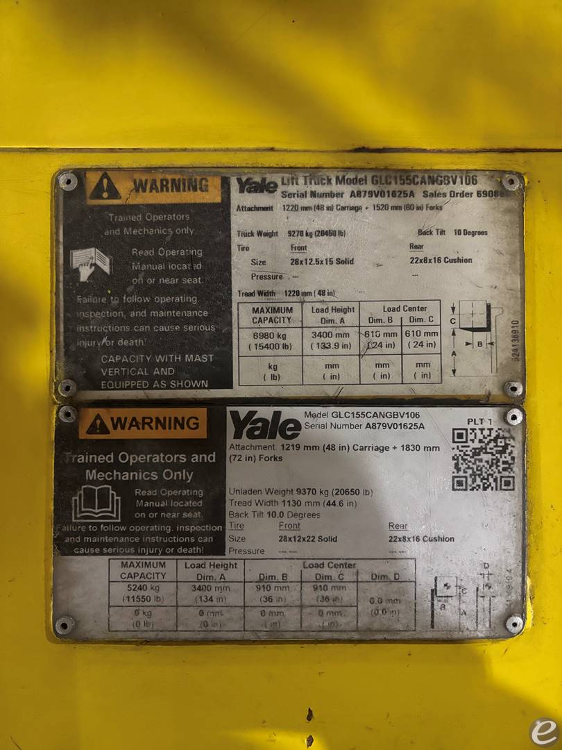 2003 Yale GLC155CANG
