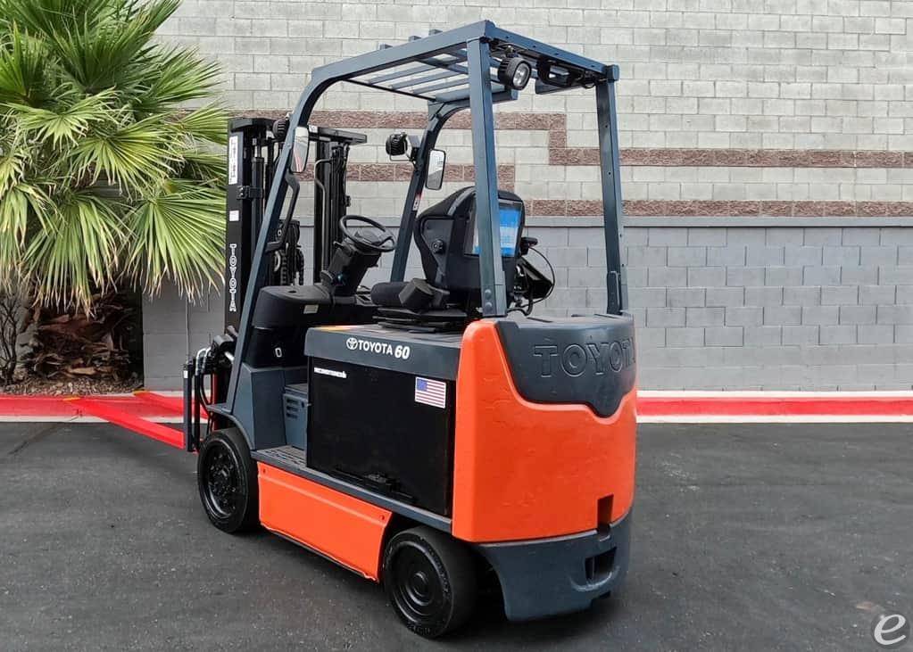 2011 Toyota 8FBCU30 Electric Forklift - 123Forklift