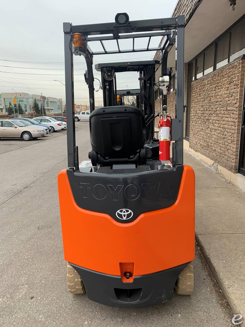 2017 Toyota 8FBCU25 Electric Forklift - 123Forklift