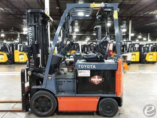 2020 Toyota 8FBCU25 Electric Forklift - 123Forklift