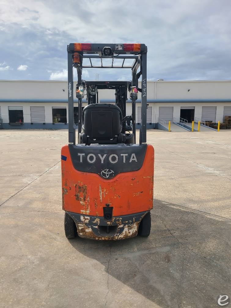 2016 Toyota 8FBCU25 Electric Forklift - 123Forklift