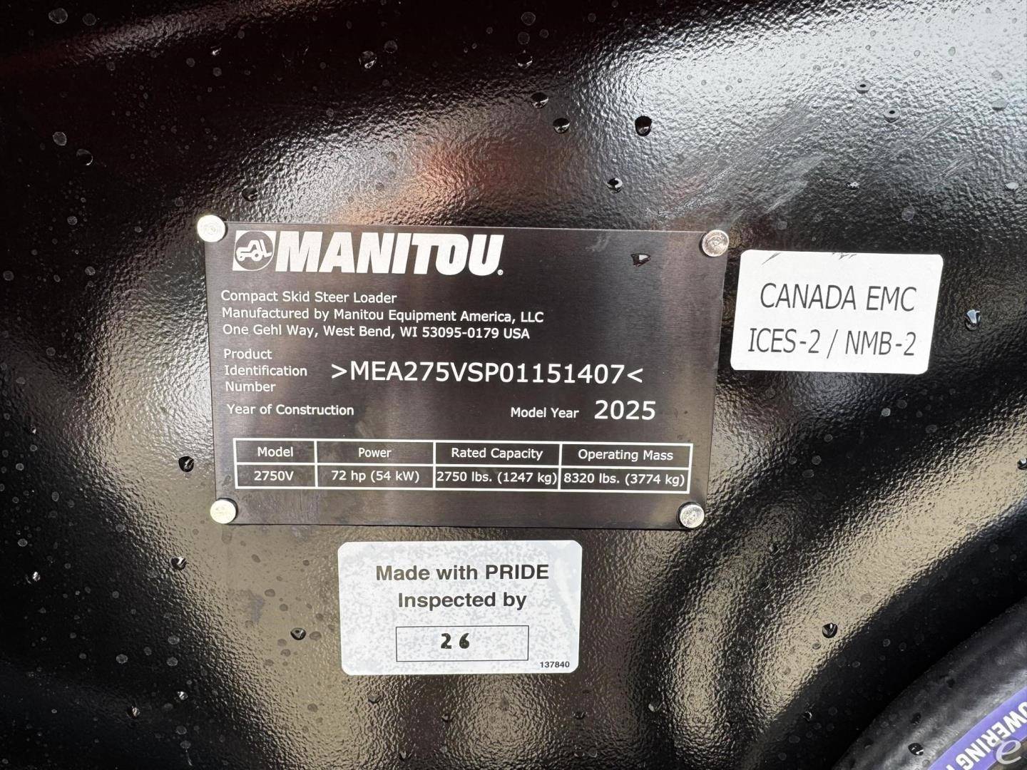 2025 Manitou 2750V