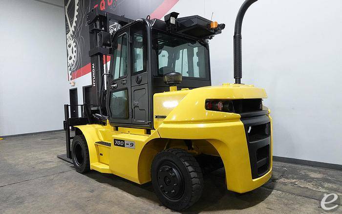 2019 Hyundai 70D-9 Diesel Forklift - 123Forklift