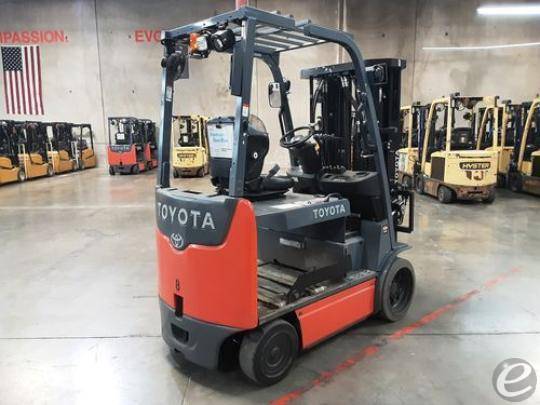 2017 Toyota 8FBCHU25 Electric Forklift - 123Forklift