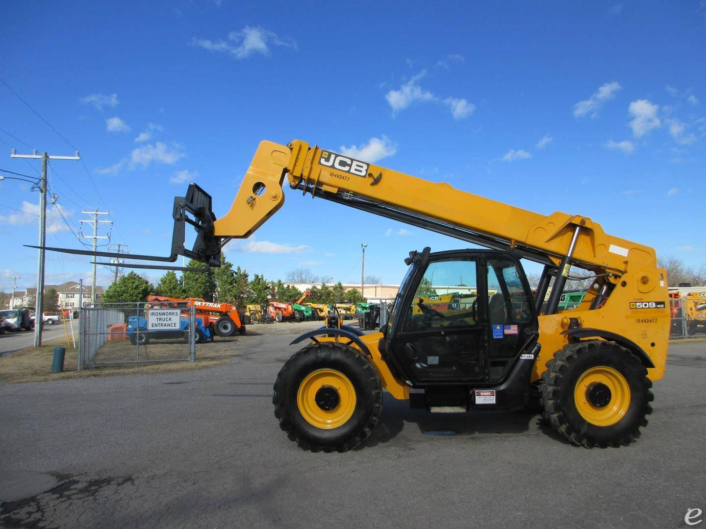 2016 JCB 509-42 Diesel Telehandlers...