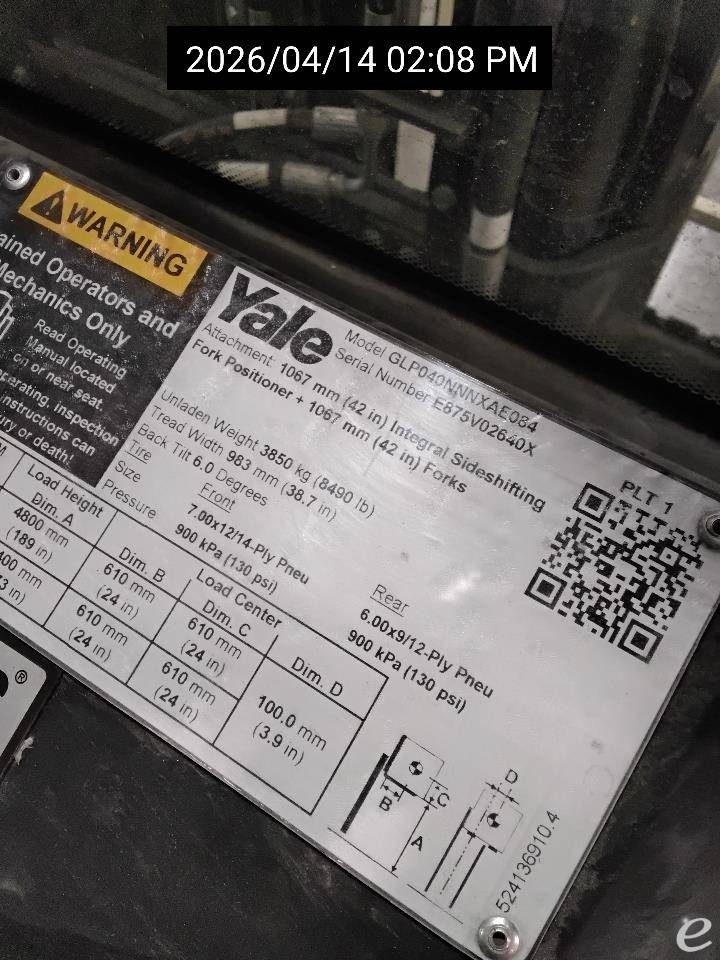 2023 Yale GP40N