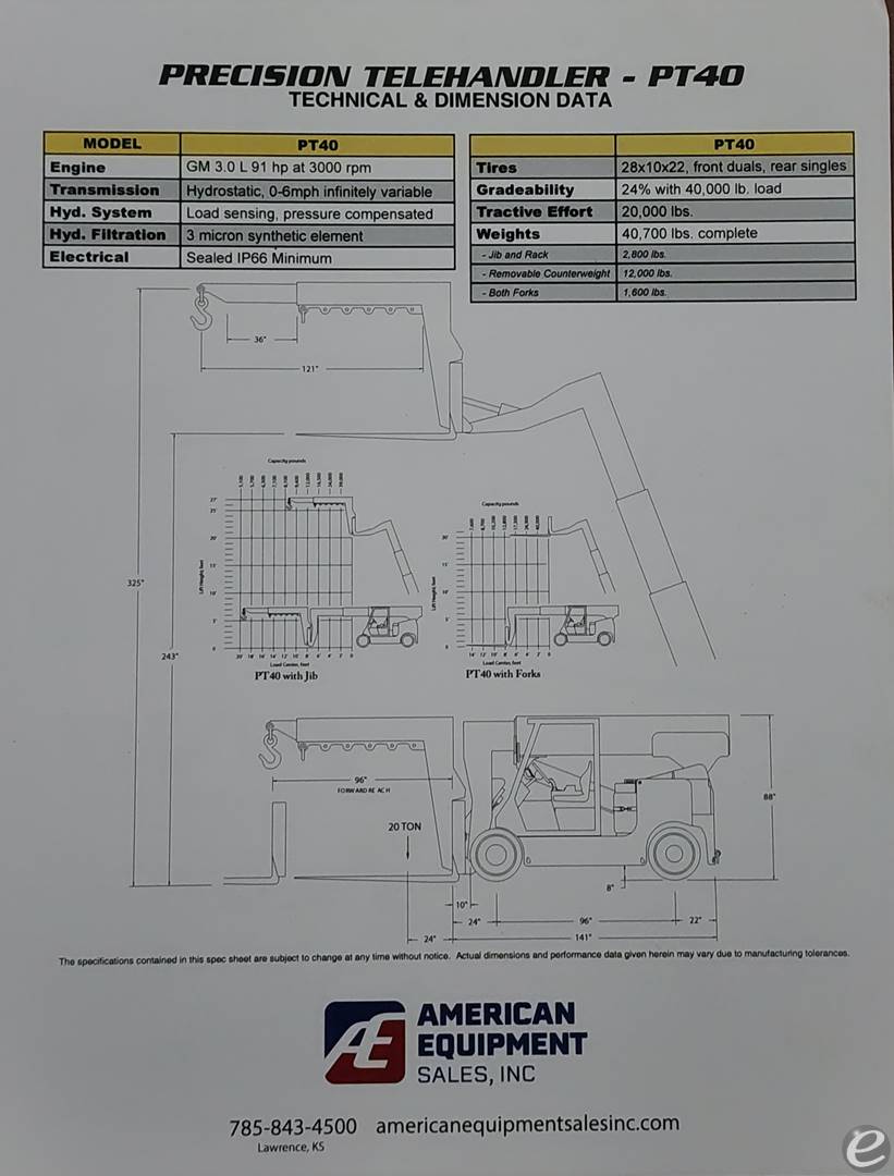 2024 Landoll Landoll PT40/48