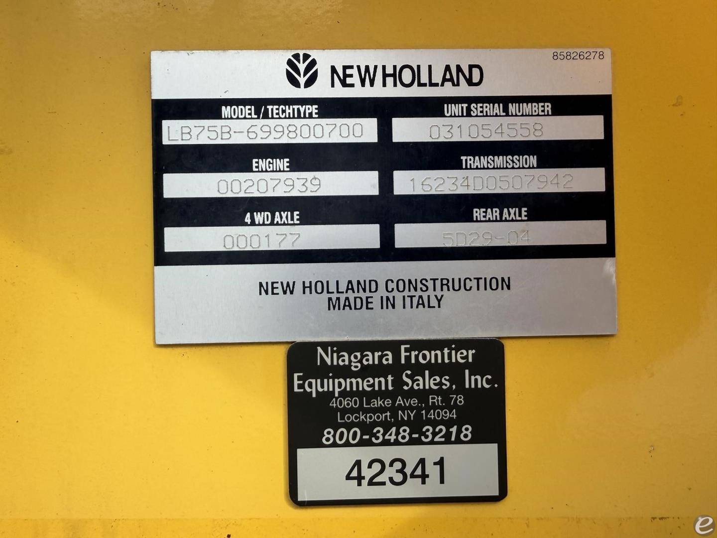2005 New Holland LB75B