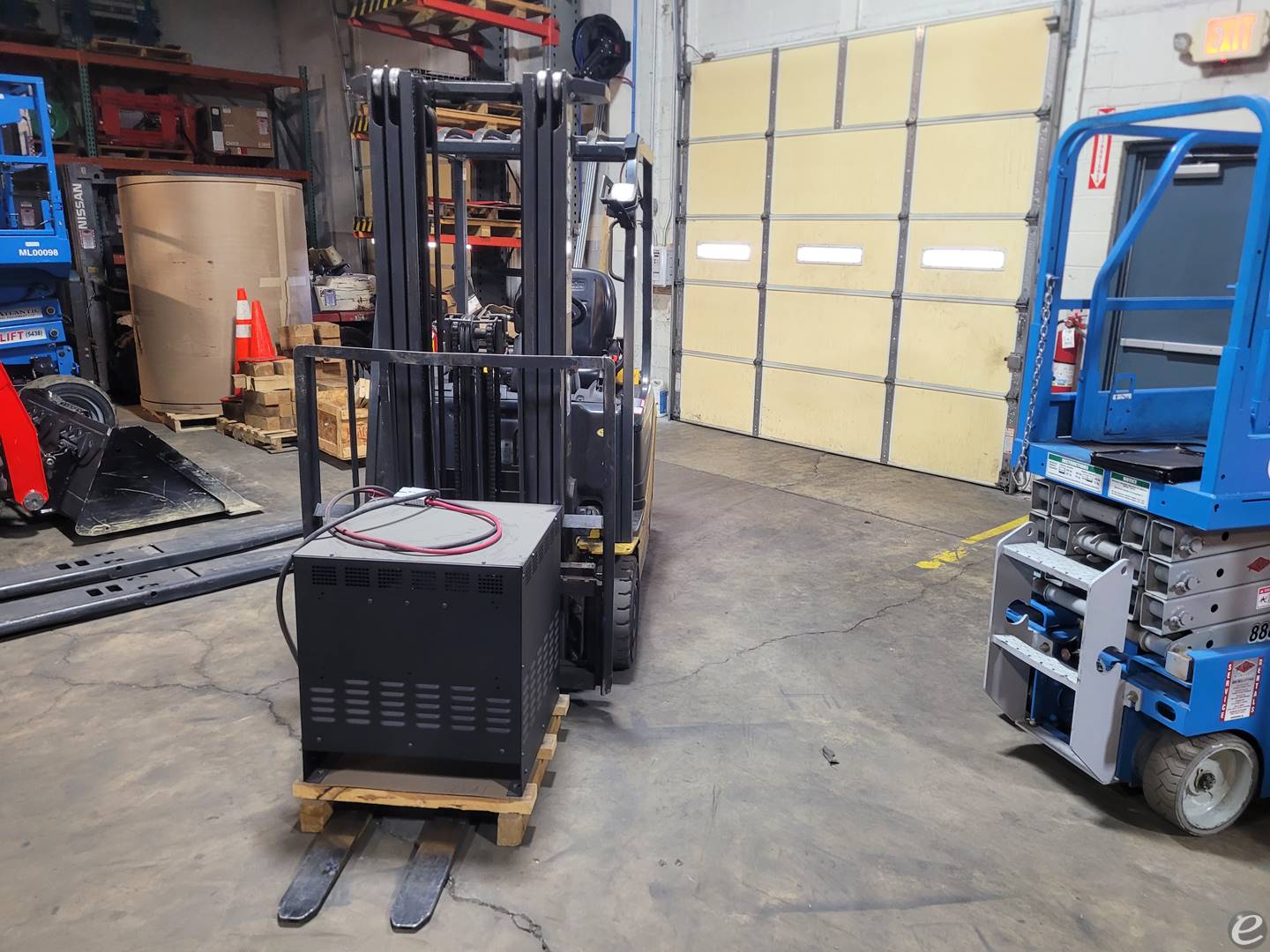 2015 Komatsu FB18MU-12 Electric Forklift - 123Forklift